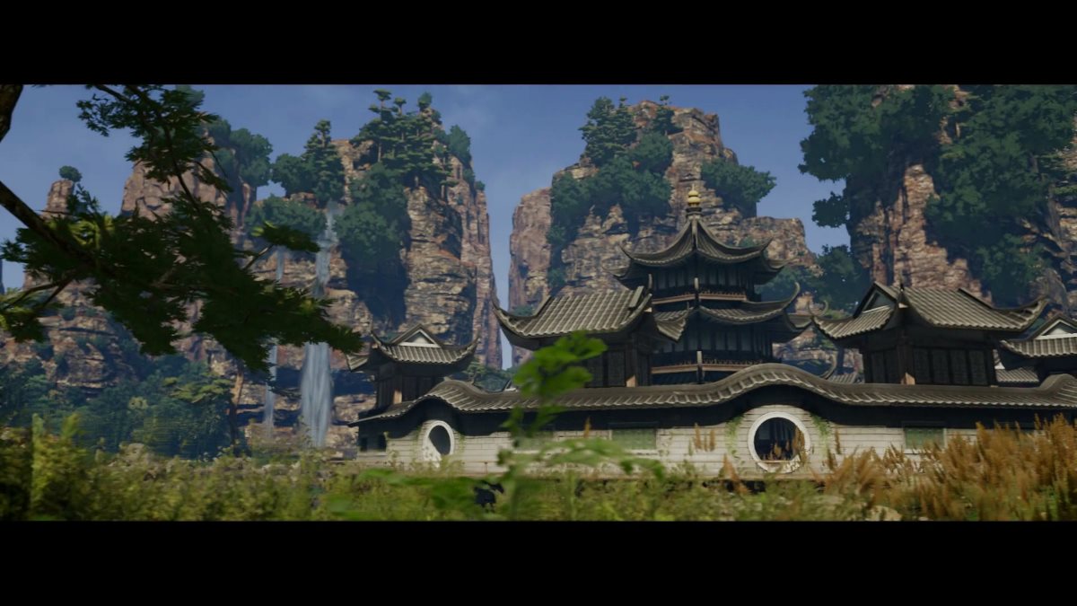 产品宣传片-球场山峦航拍