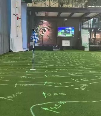 高尔夫数字果岭