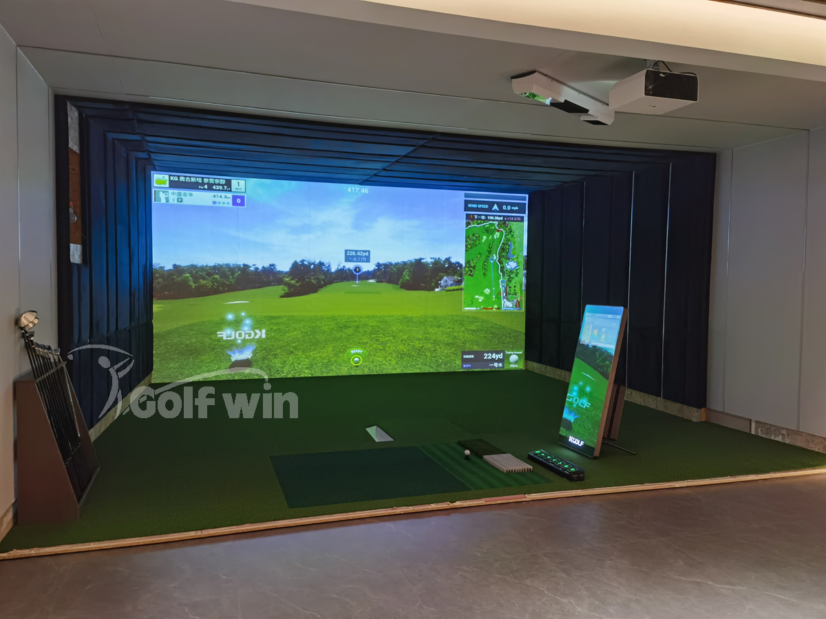 内蒙古乌兰察布市私人会所室内高尔夫